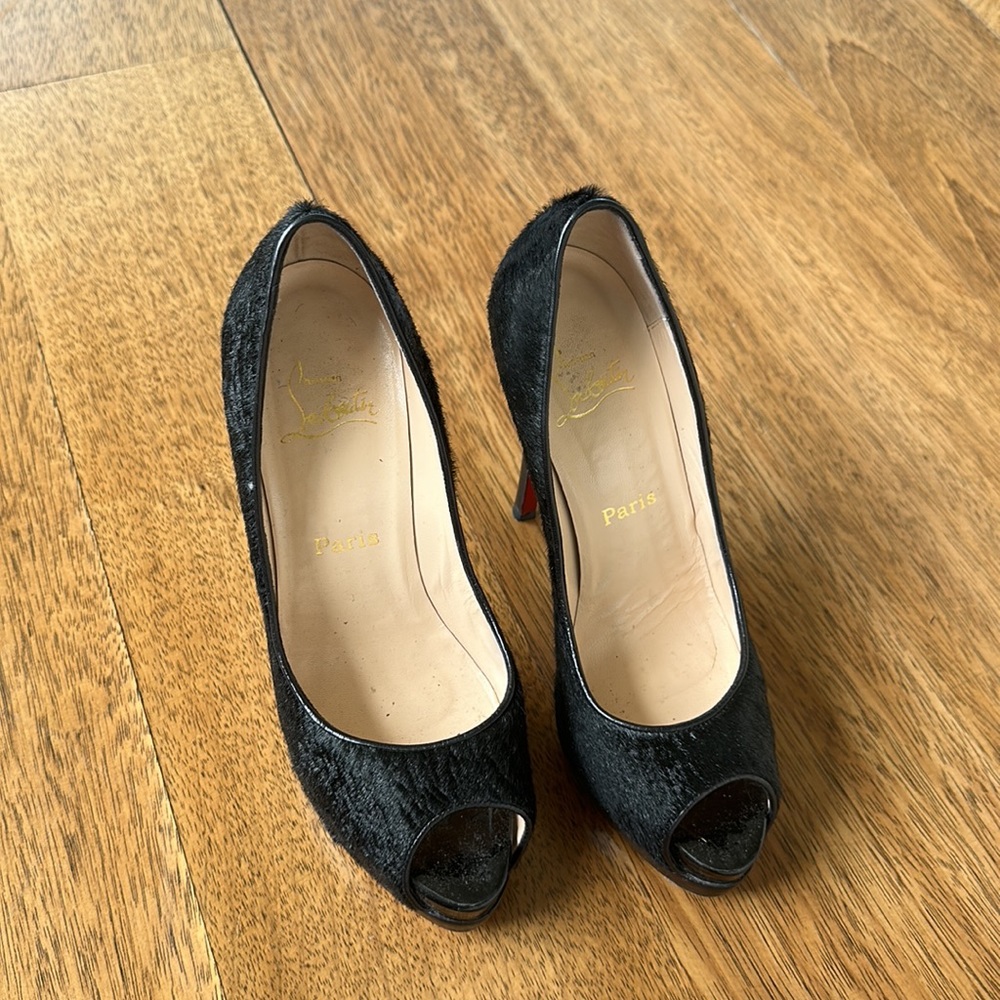 Christian Louboutin Black Heels - Picture 2 of 5